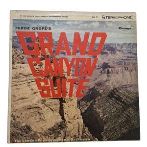 FERDE GROFE Grand Canyon Suite 1960 Vinyl LP Omega OSL 73